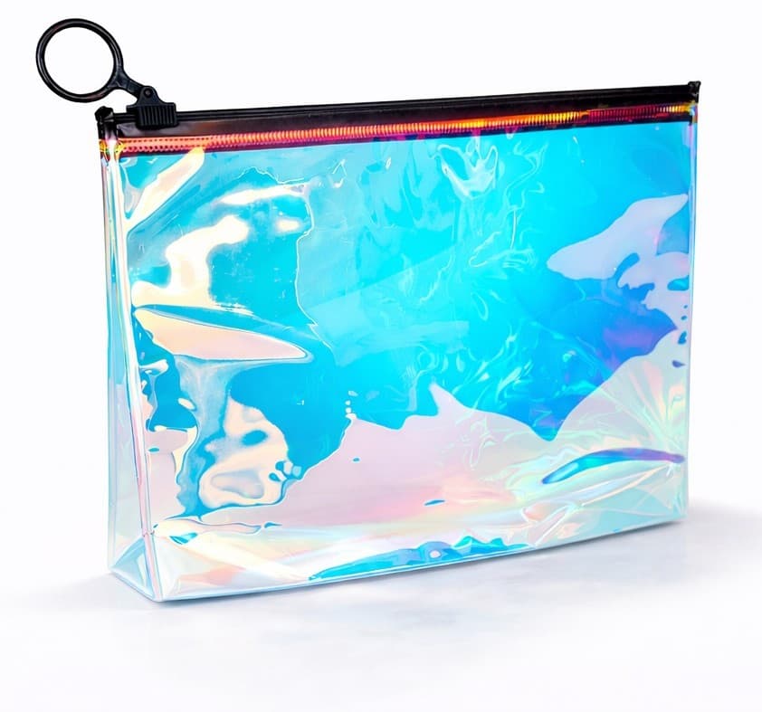 Neceser Holográfico Transparente
